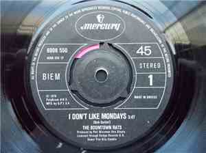 The Boomtown Rats - I Don't Like Mondays