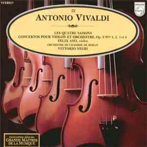Antonio Vivaldi, Félix Ayo, Orchestre de Chambre de Berlin, Vittorio Negri  ...