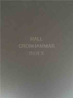 Martin Hall, Ingvar Cronhammar - Index