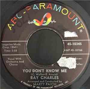 Ray Charles - You Don't Know Me / Careless Love