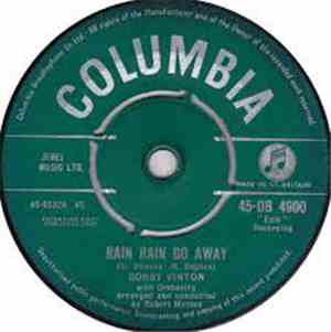 Bobby Vinton - Rain Rain Go Away / Over And Over