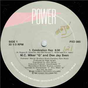 MC Miker G. & DJ Sven - Celebration Rap