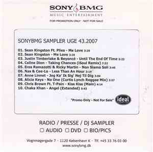 Various - Sony BMG Sampler Uge 43.2007