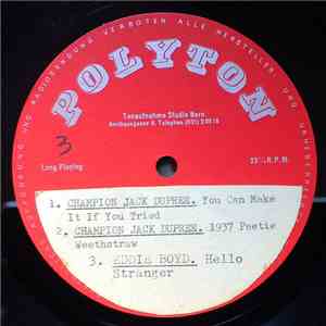 Champion Jack Dupree / Eddie Boyd / Willie 