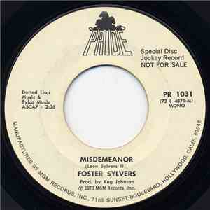 Foster Sylvers - Misdemeanor