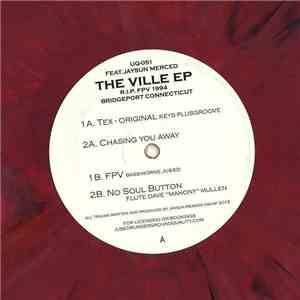 Jaysun Merced - The Ville EP R.I.P. Fpv 1994 Bridgeport Connecticut