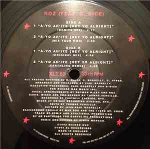 Roz Featuring  D-Nice - A-Yo Ah´Ite (Hey Yo Alright)