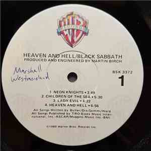 Black Sabbath - Heaven And Hell