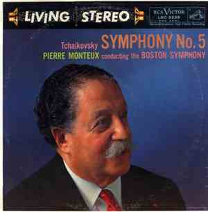 Tchaikovsky, Pierre Monteux Conducting The Boston Symphony - Symphony No. 5