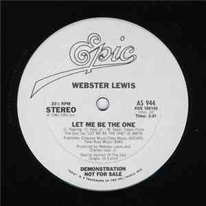 Webster Lewis - Let Me Be The One