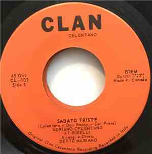 Adriano Celentano E I Ribelli - Sabato Triste
