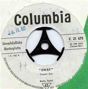 Bobby Rydell - Sway / Groovy Tonight