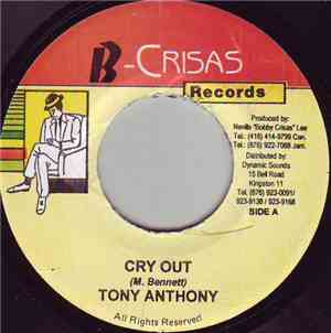 Tony Anthony  - Cry Out