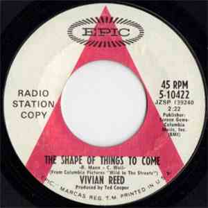 Vivian Reed - Shape Of Things To Come / Somewhere