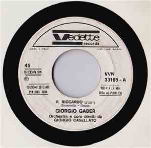 Giorgio Gaber - Il Riccardo