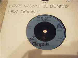 Len Boone - Love Won't Be Denied
