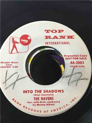 The Ravens  with Manny Albam And His Orchestra - Into The Shadows / The Ris ...