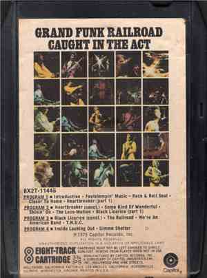 Grand Funk Railroad - Caught In The Act