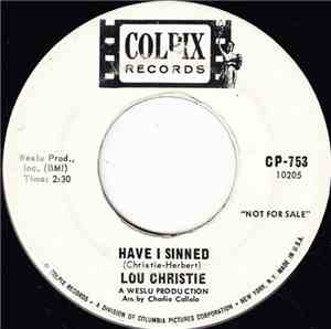 Lou Christie - Have I Sinned
