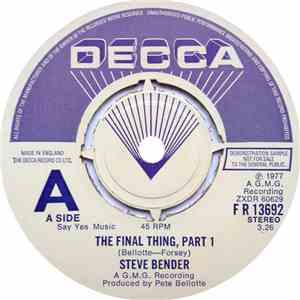Steve Bender - The Final Thing