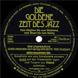 Unknown Artist - Die Goldene Zeit Des Jazz