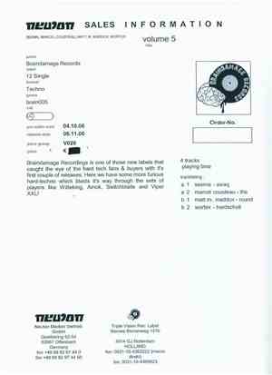 Various - Brain Drain EP