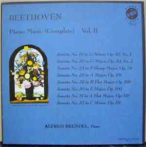 Beethoven, Alfred Brendel - Piano Music (Complete)  Vol. II
