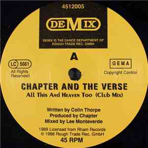 Chapter And The Verse - All This And Heaven Too