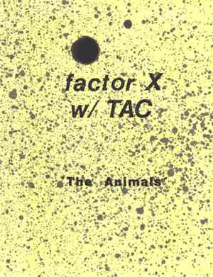 factor X w/ TAC - The Animals