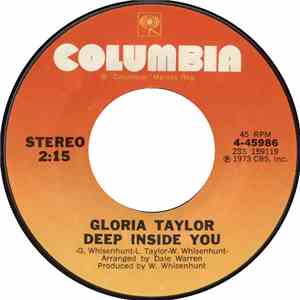 Gloria Taylor - Deep Inside You / World That's Not Real