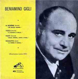 Beniamino Gigli - La Bohème