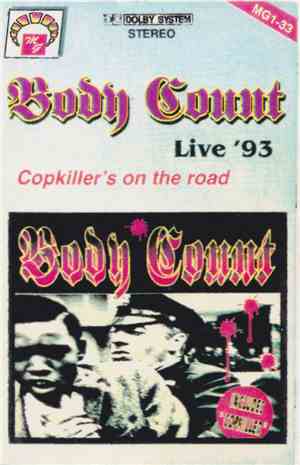 Body Count  - Live '93 Copkiller's On The Road