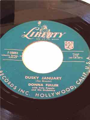Donna Fuller - Dusky January / I'm Getting Sentimental Over You