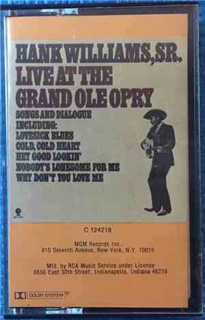 Hank Williams - Live At The Grand Ole Opry