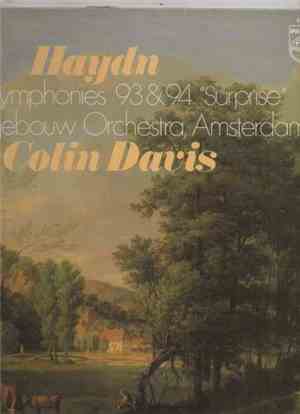 Haydn, Concertgebow Orchestra, Amsterdam, Sir Colin Davis - Symphonies 93 & 94 