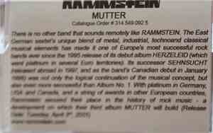 Rammstein - Mutter