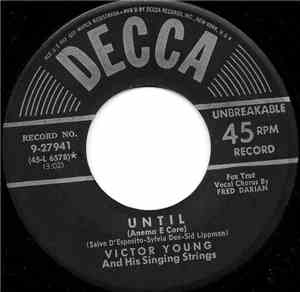 Victor Young And His Singing Strings - I'll Still Love You / Until