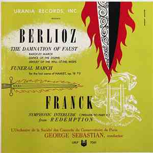 Berlioz, Franck ; Orchestre De La Société Des Concerts Du Conservatoire Con ...