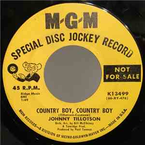 Johnny Tillotson - Me, Myself And I