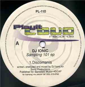 DJ Ionic - Sampling 101 EP