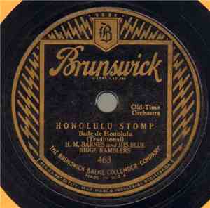 H. M. Barnes And His Blue Ridge Ramblers - Honolulu Stomp / Three O'clock I ...
