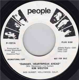 Kim Weston - Danger, Heartbreak Ahead / I'll Be Thinkin'