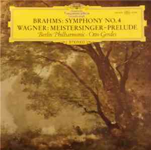 Johannes Brahms, Richard Wagner, Berliner Philharmoniker, Otto Gerdes - Bra ...