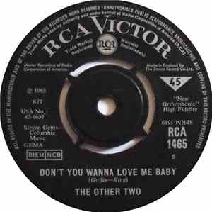 The Other Two  - Don't You Wanna Love Me Baby / Hold Back The Light Of Dawn