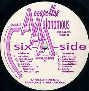Unknown Artist - Accapellas Autonomous Volume 1