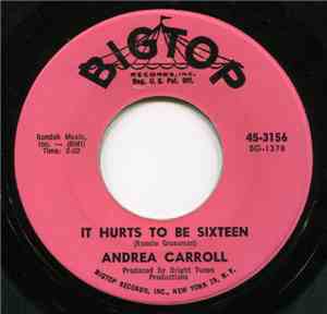 Andrea Carroll - It Hurts To Be Sixteen
