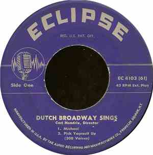 Unknown Artist - Dutch Broadway Sings