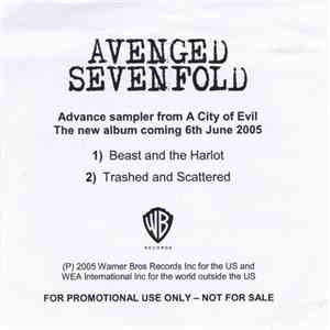Avenged Sevenfold - Advance Sampler From A City Of Evil