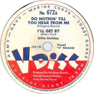 Billie Holiday / The Slim Gaillard Trio / Abagail And Buddy - Do Nothin' Ti ...