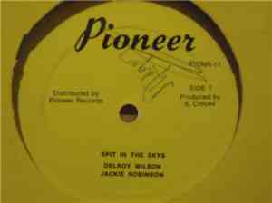 Delroy Wilson / Jackie Robinson  - Spit In The Skys